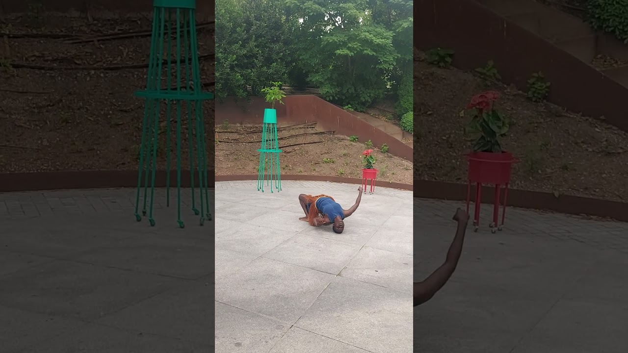 SABEL MENDY POST TRIBAL DANCE MOMENT 