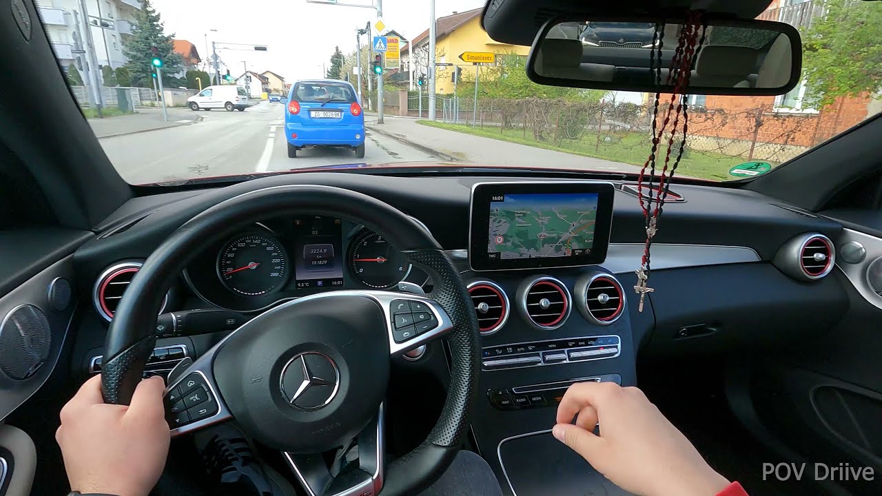 Mercedes C 250 Coupe -POV DRIVE - 