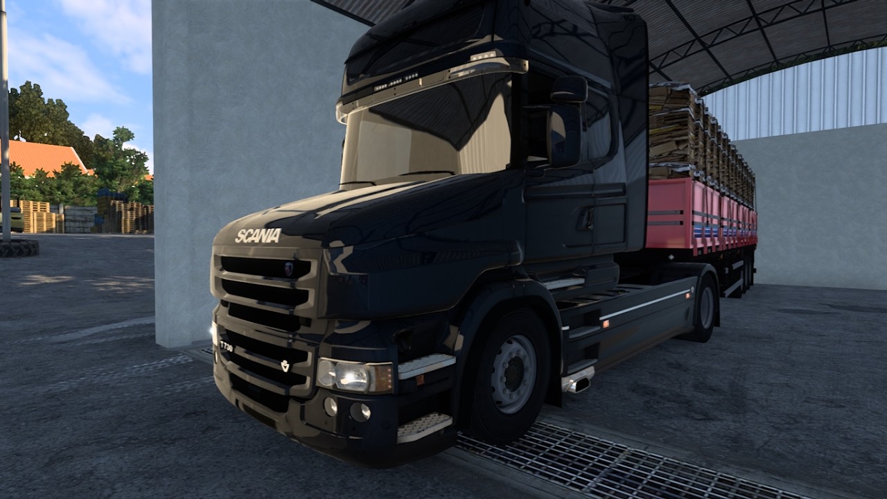 SCANIA SERIE S NO CARREGAMENTO