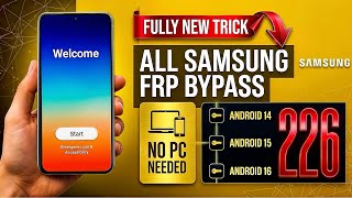 Samsung FRP Lock Fix 2026 ⚡ (Android 13/14/15/16) | Unlock After Reset – No TalkBack, No PC!