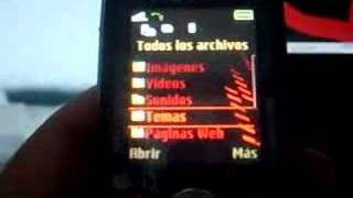 w810 Demostracion de menus Flash