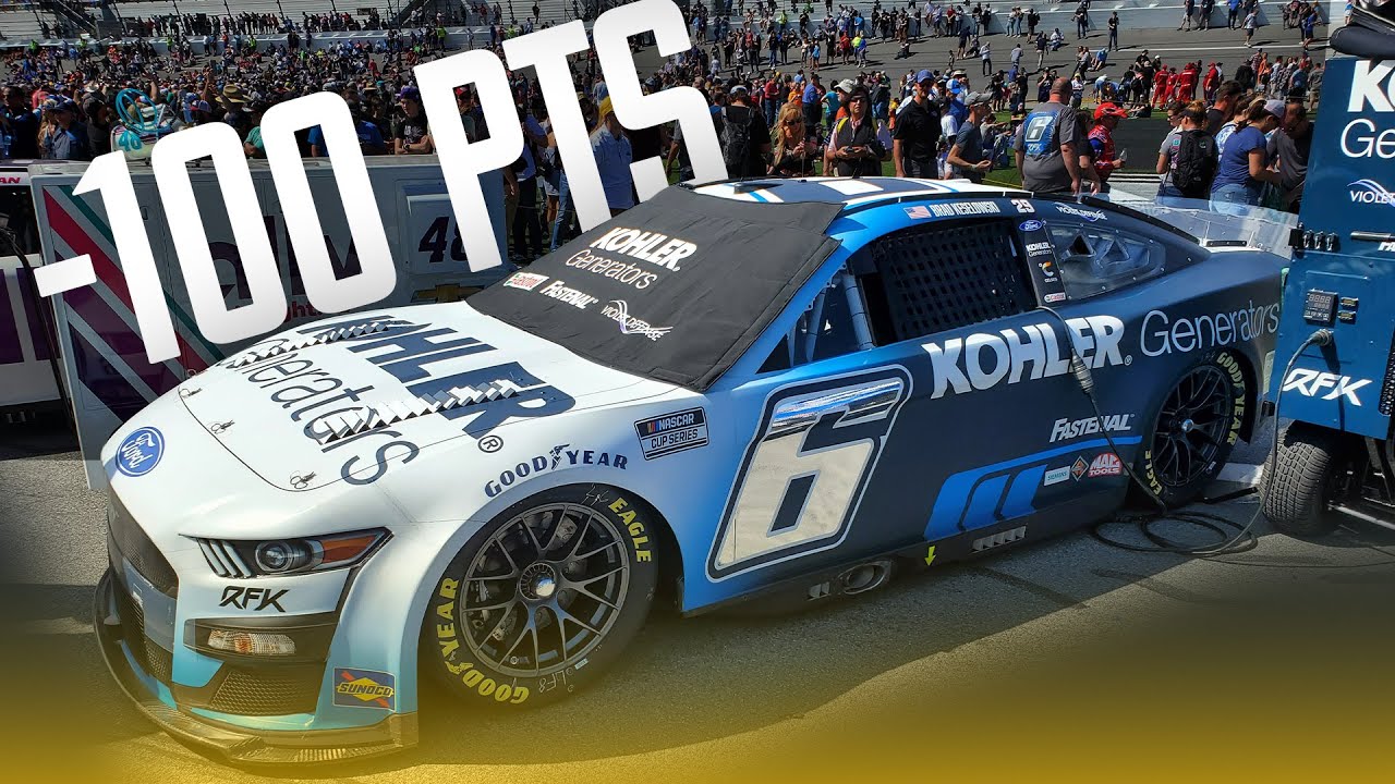 NASCAR Hits Keselowski with HUGE Penalty