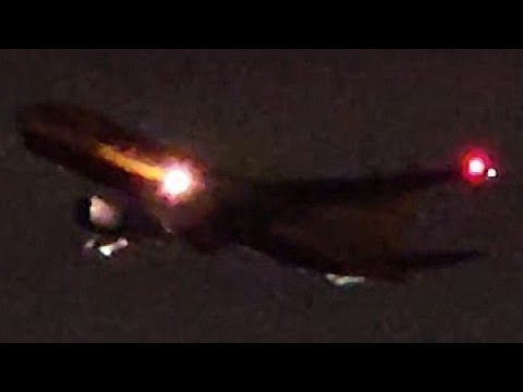 DHL (ABX Air) Boeing 767-231(BDSF) [N650GT] Takeoff from PDX