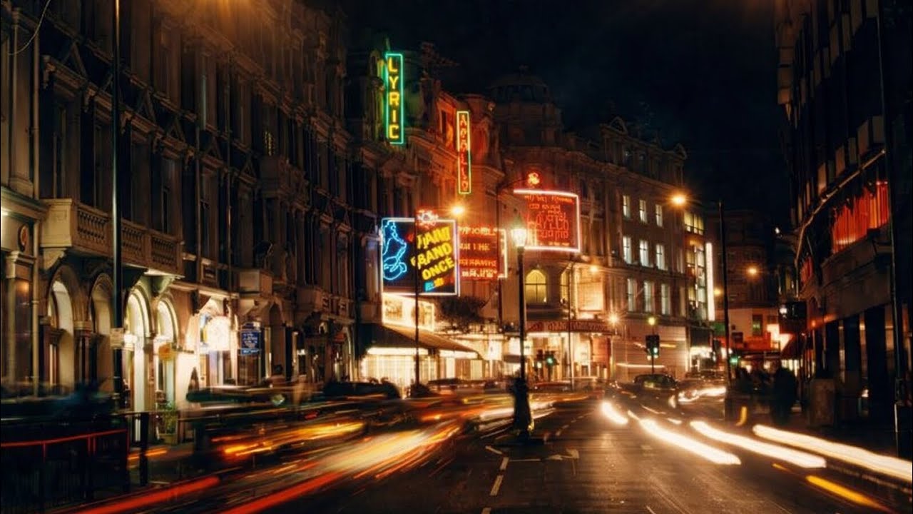 NIGHT CITY AMBIENCE HD- LEWISHAM LONDON AT NIGHT | LONDON CITY WALK 