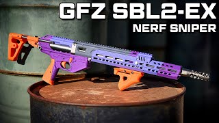 SBL2-EX: A 300fps Quick Takedown Nerf Sniper!