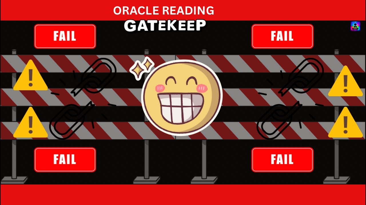 ⚠️THEY LOVE BEING THE GATEKEEPER OF FAILURES⚠️