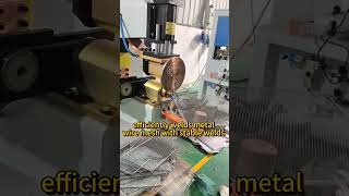 Wire Mesh Basket Seam Welder #machine #weldingmachine #factory #welding #mesh #basket #seam #welder