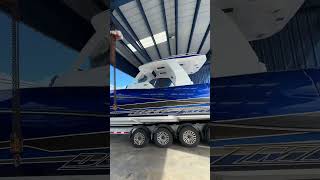 Deep Impact 399 Getting Ready For The Miami Boat Show . Ram 2500 Towing Beast