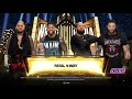 WWE2K24 : BLOODLINE CIVIL WAR : SOLO SIKOA VS JEY USO VS JIMMY USO VS ROMAN REIGNS AT WRESTLEMANIA