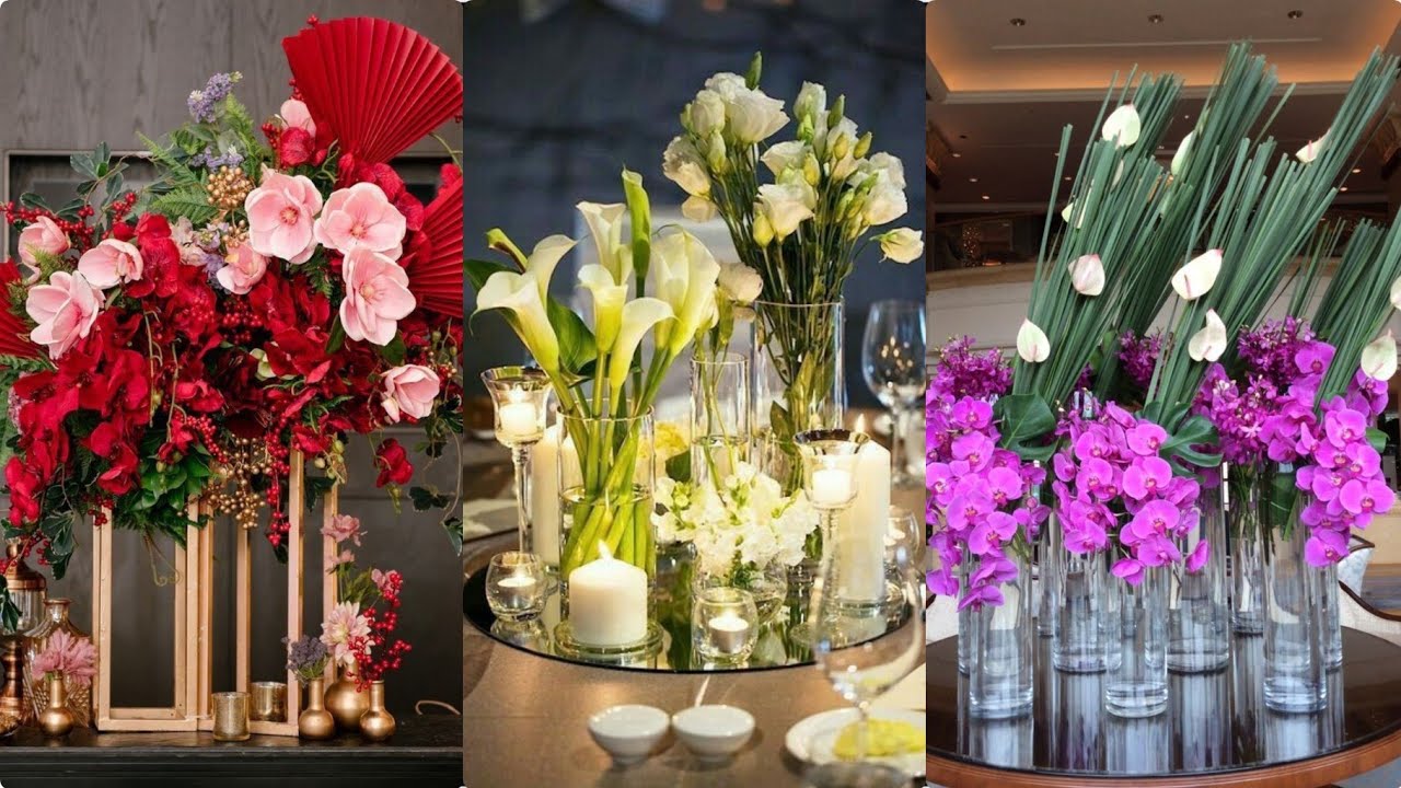 modern flower arrangements 🌹 very charming and beautiful flower