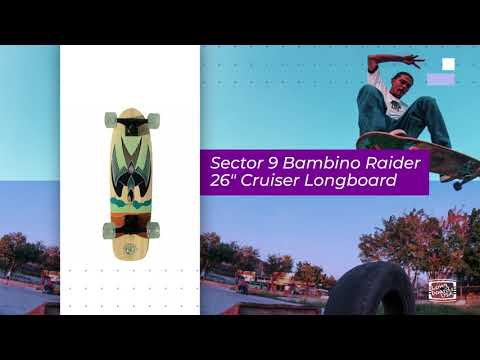 Sector 9 Bambino Raider 26 Cruiser Longboard