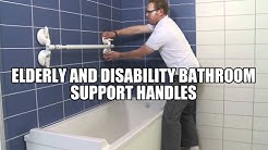 Elderly And Disability Bathroom Support Handles - Mobeli