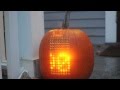 Upgraded Halloween: Tetris pumpkin