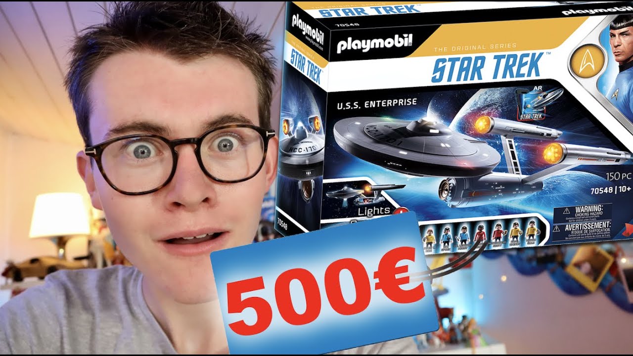 Playmobil star trek à 500€ ? 💸 vaisseau u.s.s entreprise