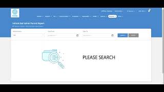 274  How to search a bal vahini permit report