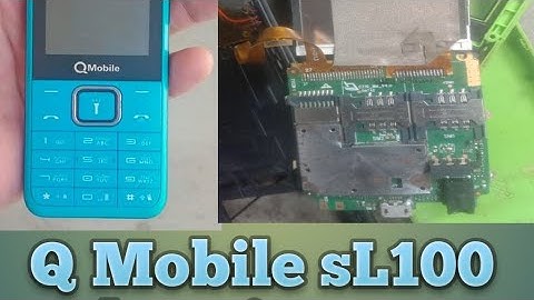 QMobile SL100 charging not save working