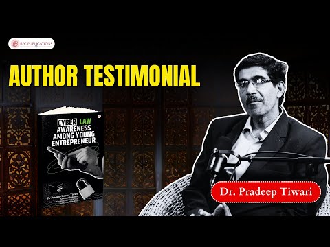 Dr. Pradeep Kumar Tiwari, sharing his incredible publishing journey with BFC Publications! 📚✨