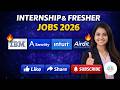 🔥 IBM Internship | Sanctity AI Remote Internship | Intuit Software Engineer Job | Airdit Trainee