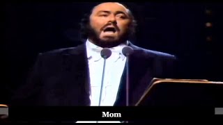 Luciano Pavarotti sings &quot;Mamma&quot;