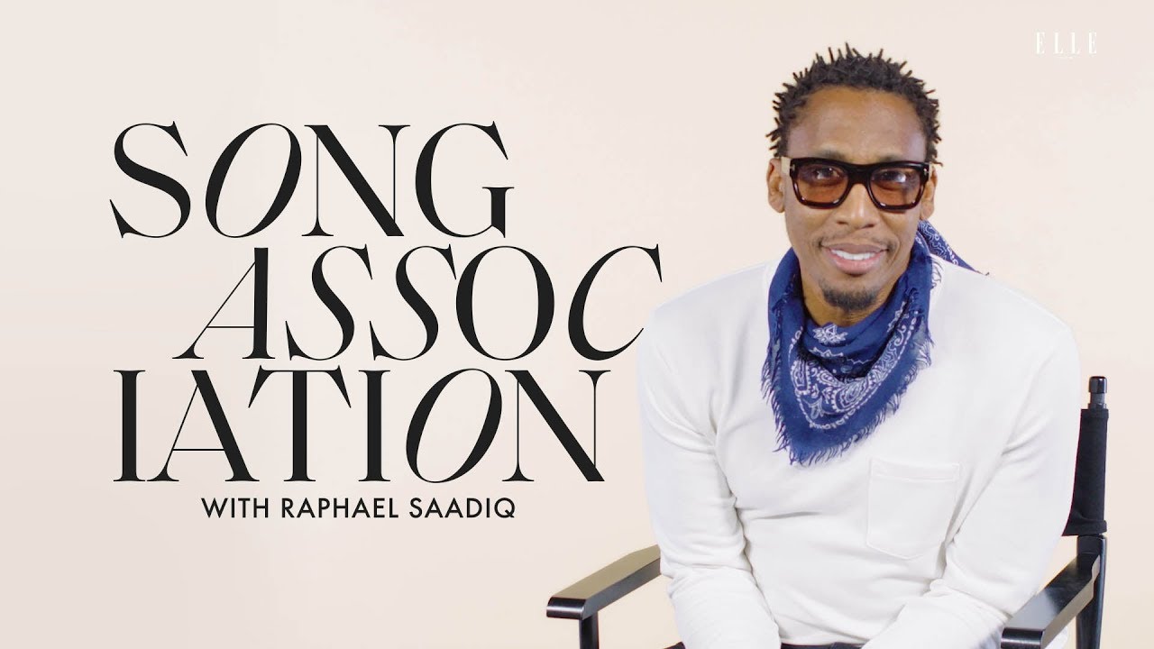 Raphael Saadiq Sings Stevie Wonder, Prince and Lionel Richie in a Game of Song Association | ELLE