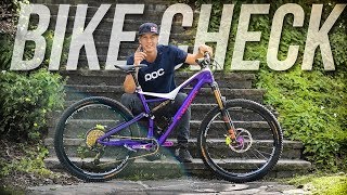 The Urban Freeride Machine - Bike Check Fabio Wibmer 2017