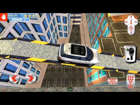 Roof Jumping Car Parking Games