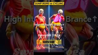 🔥Jump Rope vs Cycling: Which Burns More Fat? 🔥