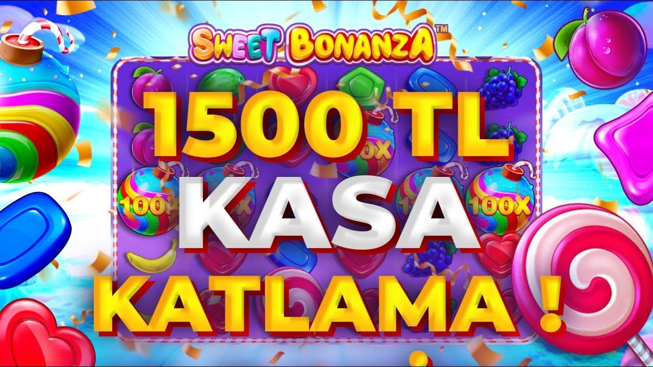 SWEET BONANZA KÜÇÜK KASA 🍭 1500 TL KASAYLA EFSANE KATLAMA🍭SLOT OYUNLARI REKOR ÖDEME 🍭