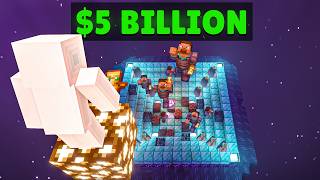 I built a 5b Lootdrop in the Void on Donut Smp