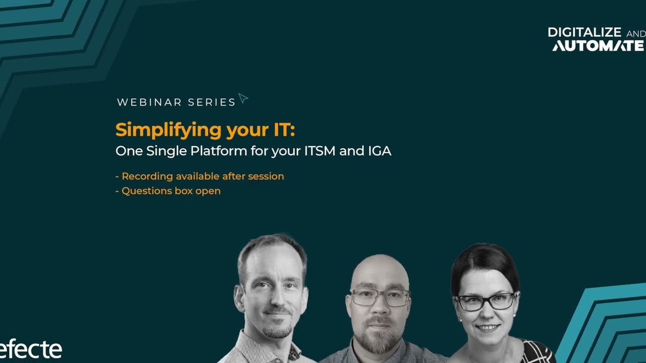 Simplifying IT: One Platform for ITSM and IGA teaser