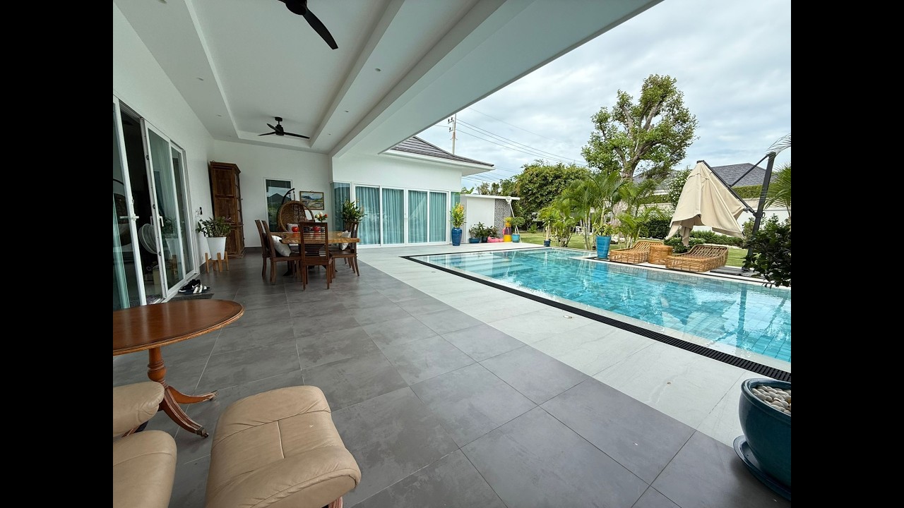 Luxury 3/4 bed 3 bath Villa at Aria 2 Hua Hin THB15M (US$480K), Thailand Real Estate