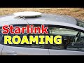 DRIVING with Starlink - MOBILE ROAMING at 80 MPH!