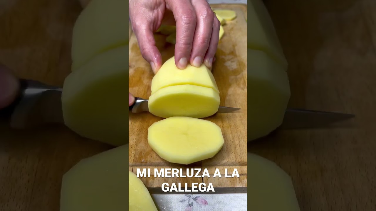 MI MERLUZA A LA GALLEGA Una receta tradicional para disfrutar de un delicioso plato rico y completo