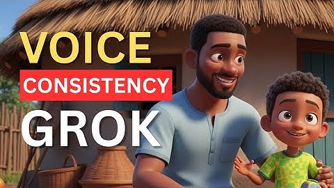 How to maintain voice consistency on GROK AI 
