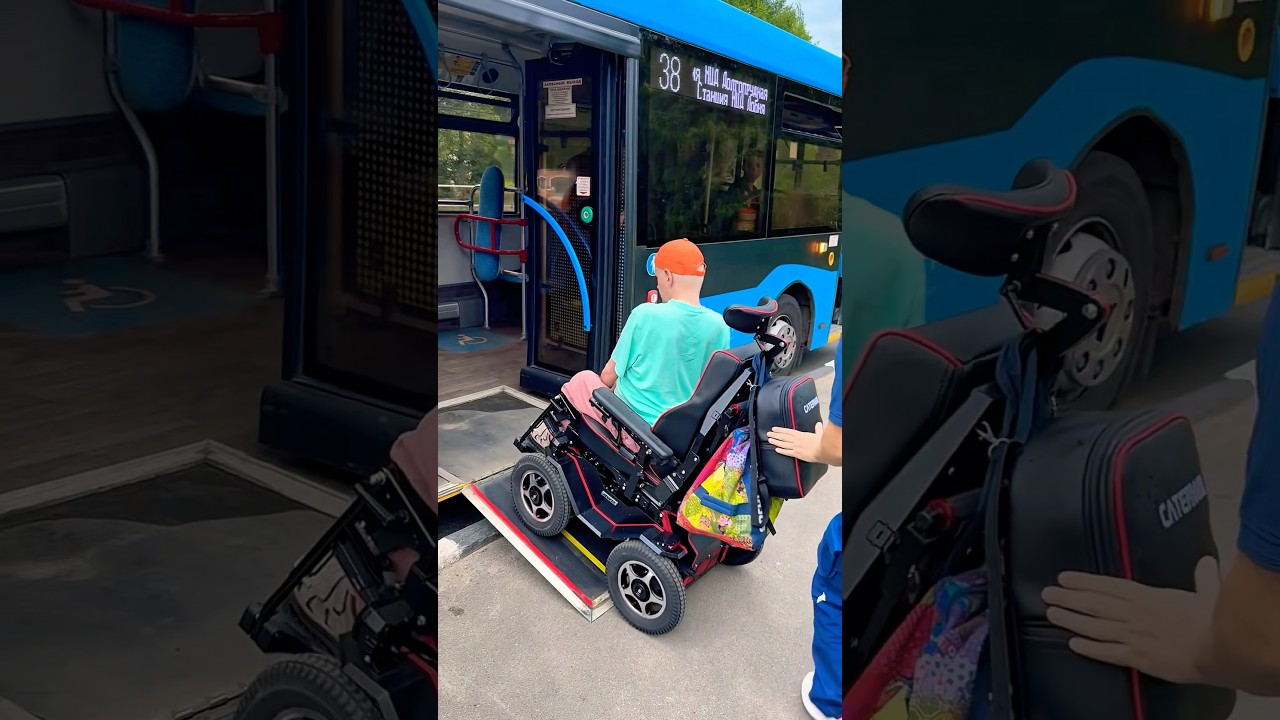 Автобус с подъемником ​⁠