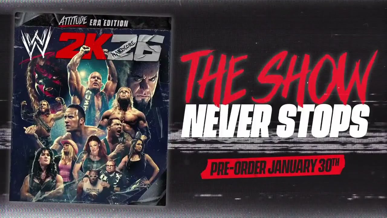 WWE 2K26 Attitude Era Trailer 
