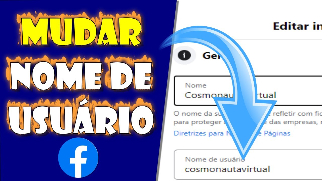 Porque Não Consigo Mudar O Nome Da Minha Pagina