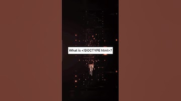 "Understanding the Importance of Doctype HTML: The Foundation of Every Web Page” #DoctypeHTML