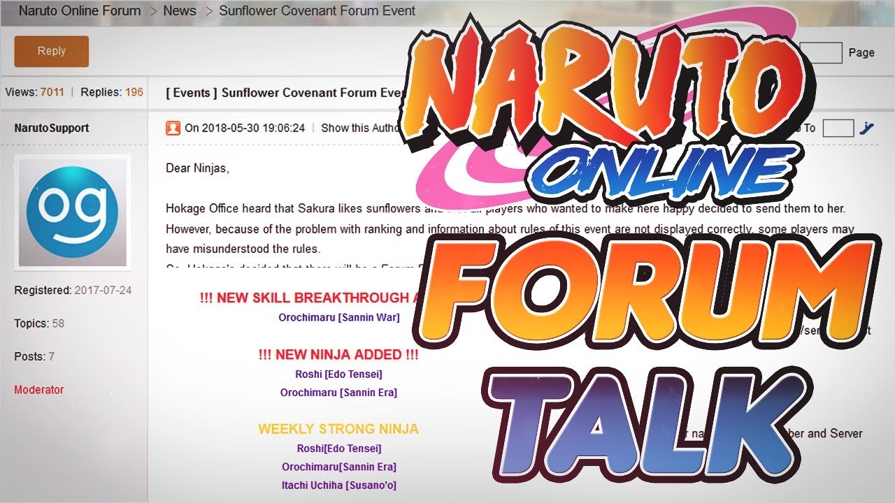 Naruto Online Forum