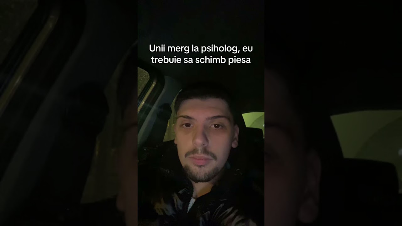 Unii merg la psiholog, eu trebuie sa schimb piesa