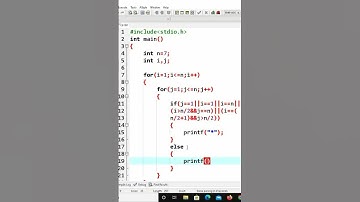 C Language Alhabet - G |#ytshorts #c #cprogramming #programming #cpattern #shorts