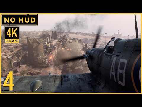 Battlefield 5 - Under No Flag: Onslaught Walkthrough | No HUD 4K/60fps PC Gameplay