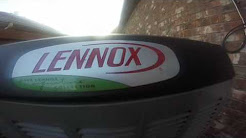 Brand New 2016 Lennox XC25 5 ton Central Air Conditioner Running!