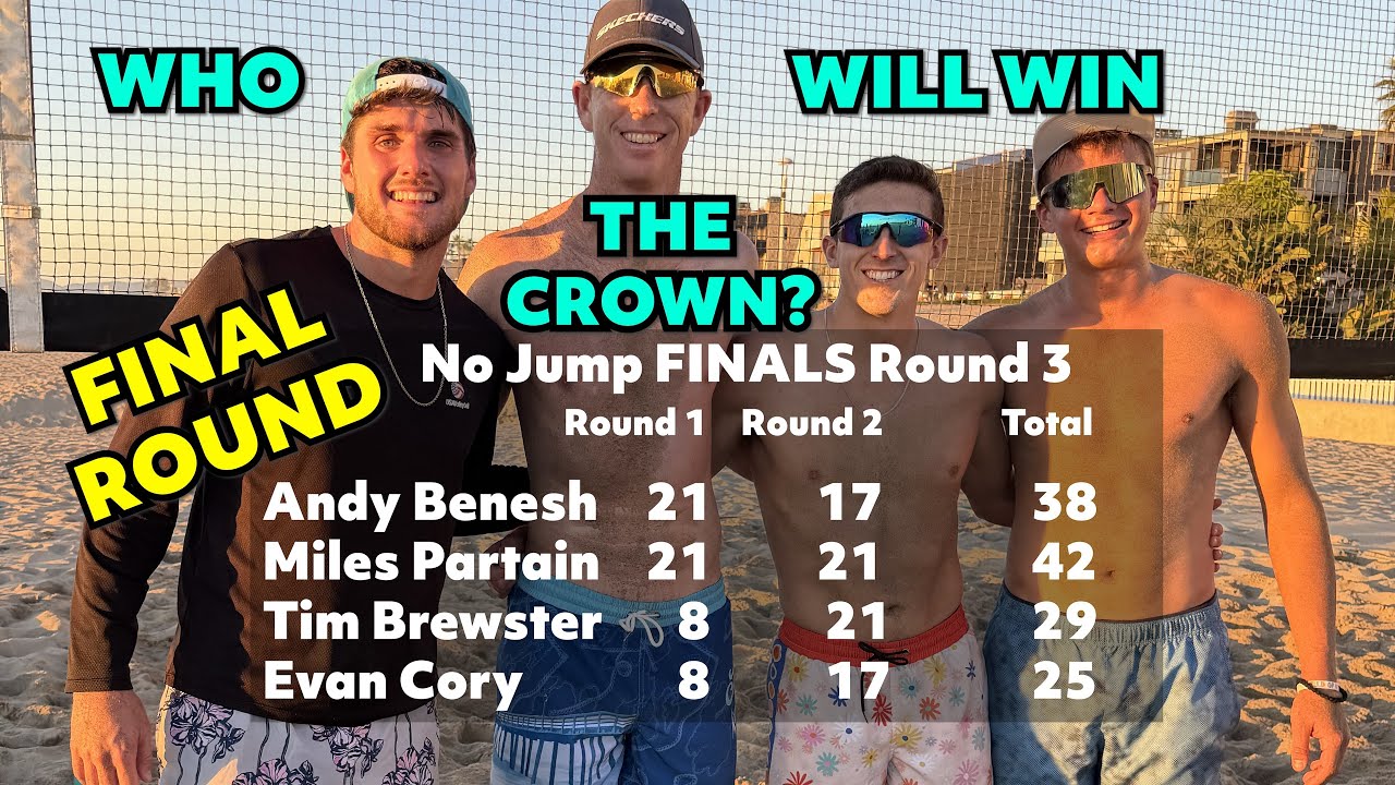 No Jump Final Round 3 Andy Benesh Tim Brewster v Miles Partain  Evan Cory 