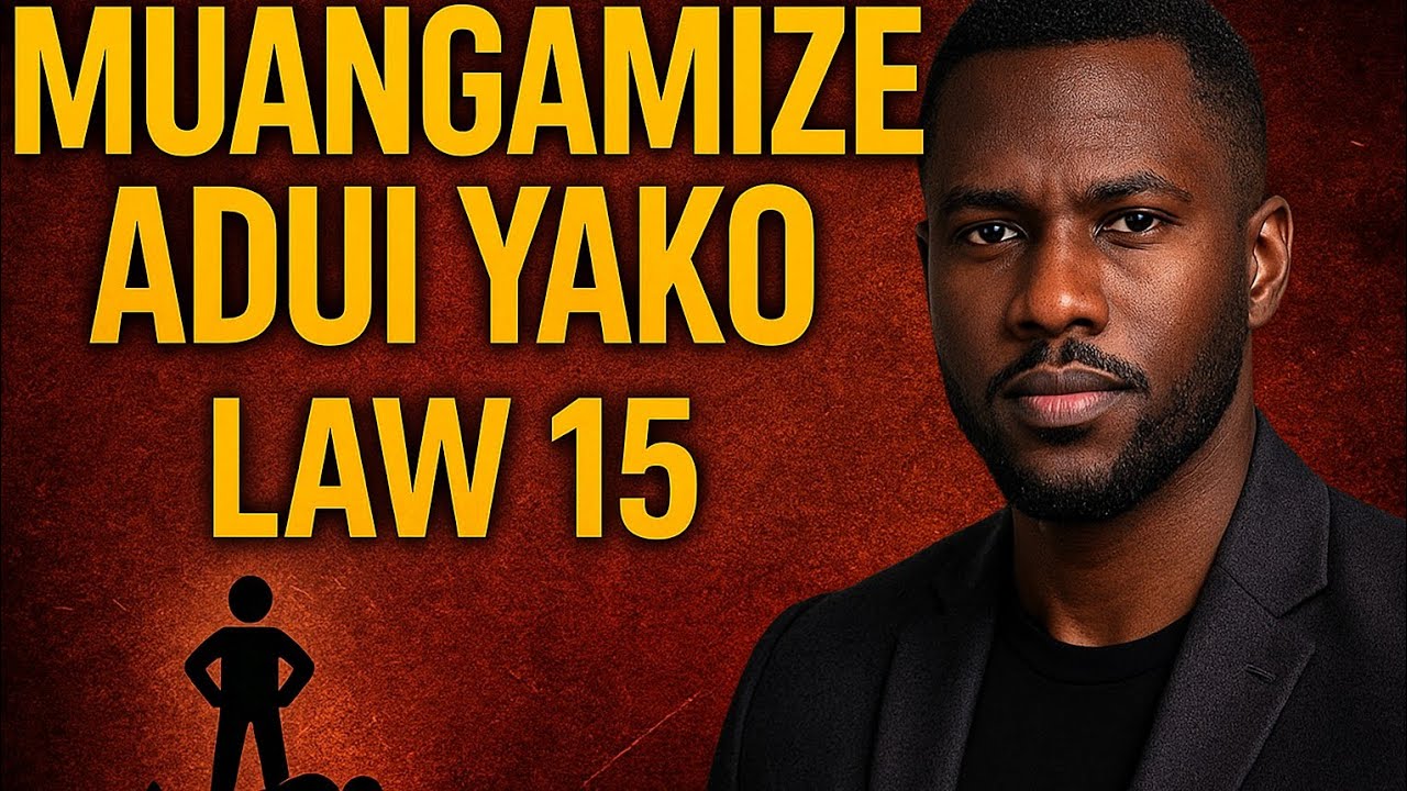 KOSA HILI HUKUGHARIMU MAISHA! Nguvu ya Kutommaliza Mpinzani (The 48 Laws of Power sheria ya #15)