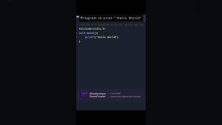 Our first step into programming !💻 #CProgramming #Programming #TwoProgrammers #HelloWorld