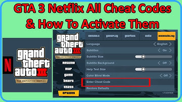GTA 3 Netflix All Cheat Codes | How To Activate Cheat Code In GTA III Netflix (2024)