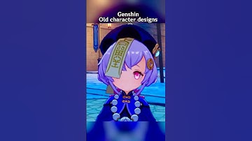 Genshin impact Old vs New Character design | Genshin impact #genshinimpact #genshin