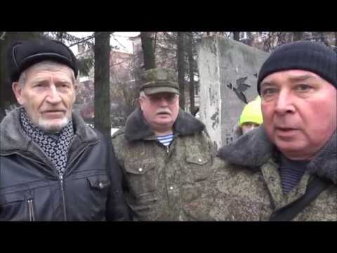 76 годовщина освобождения п Косая Гора Тула, от германских войск 14 12 2017
