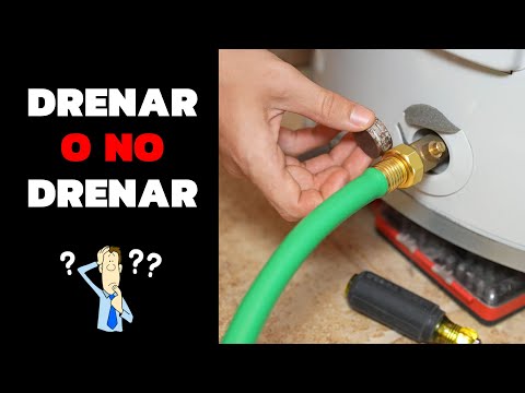 Video: ¿Cuándo drenar el calentador de agua?